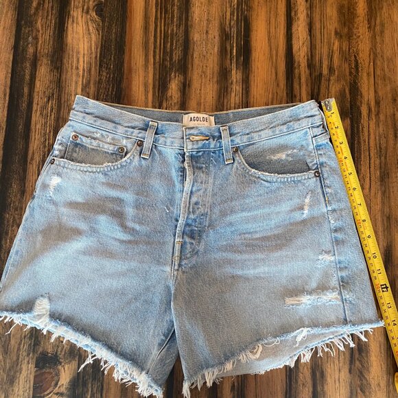 Agolde Parker Long Short in Swapmeet, 28 - Picture 3 of 5